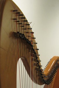 Here is a pic of Sharon's harp from a grain elevator...